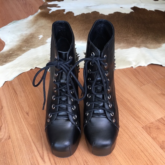 Jeffrey Campbell Spike platform high heels booties - Picture 5 of 10